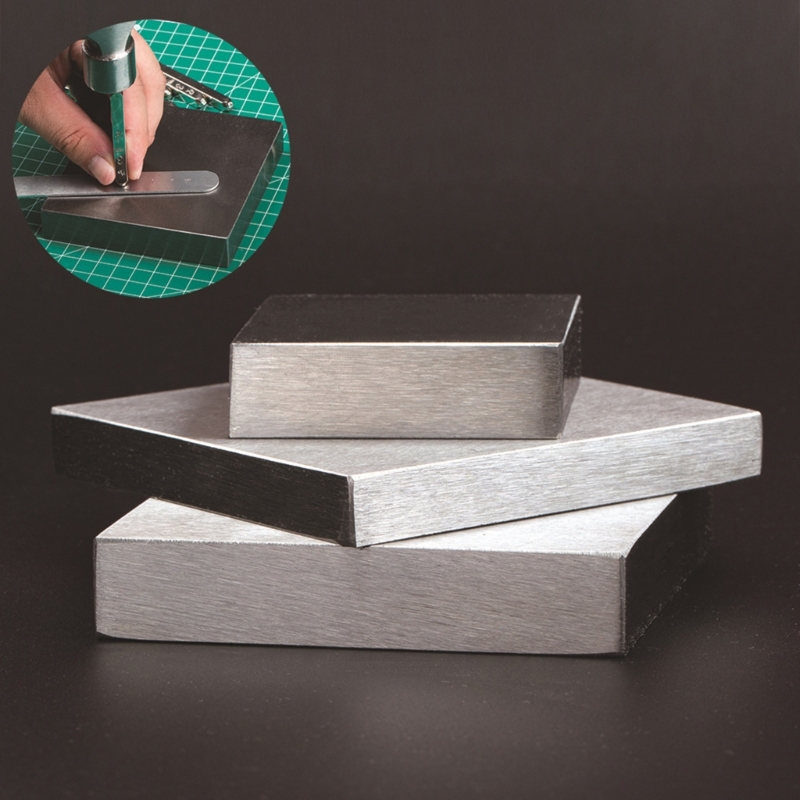 Jewelry Making Anvil - 耐久性のあるスクエアアンビルジュエリーメーカー用金属パンチブロックジュエリー研磨ツール 55KA