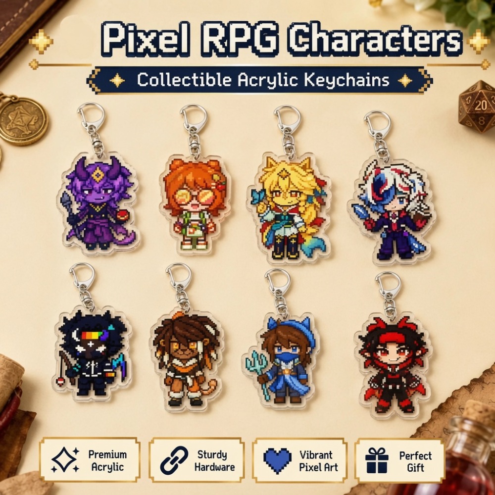 Jewelry Making Ideas - かわいいちびワフィーズ スクイッド アッシュスワッグ キーホルダー アクセサリー バッグチャーム