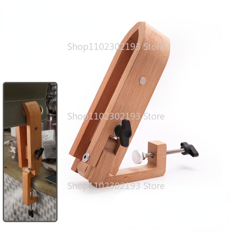 Jewelry Making Anvil - 折りたたみ木製クランプ調整可能な木材レザークラフトハンドステッチポニーレース縫製 DIY ツールレース縫製 DIY ツール