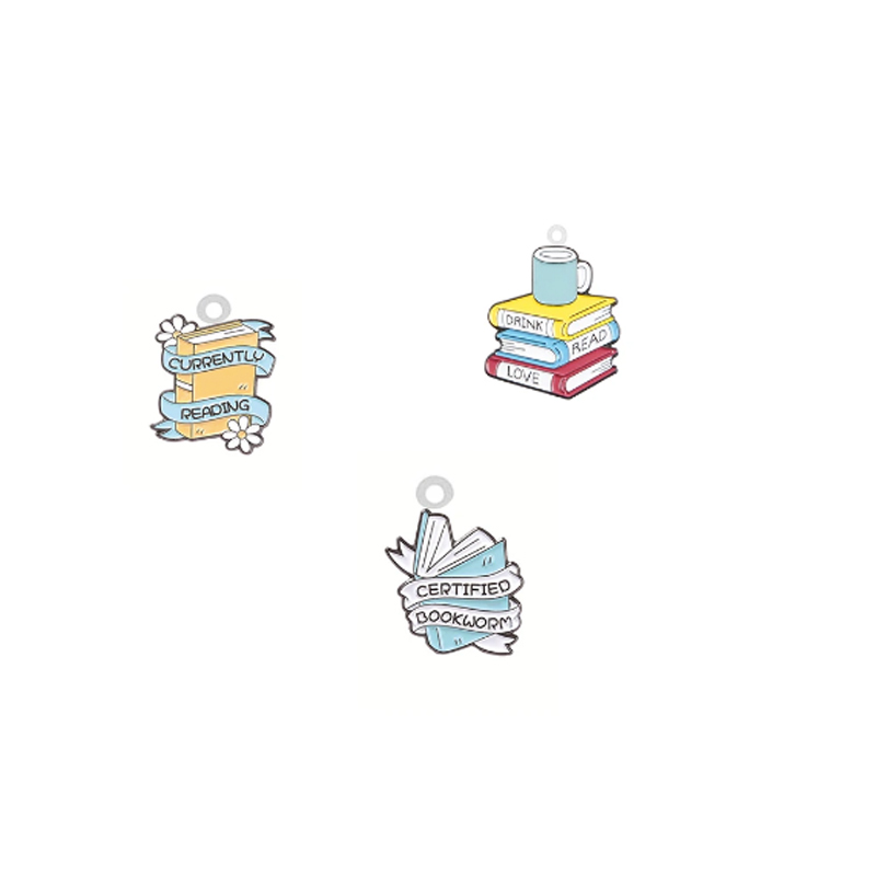 Jewelry Making Guide Book - アクリルブックチャーム,ジュエリー作り,学生,学校,ペンダント,DIYアクセサリー,卸売,10個