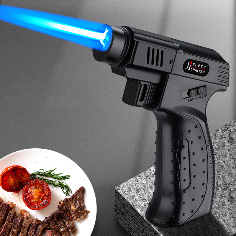 Jewelry Making Torch - 大容量エアブラシガスライター防風バーベキューキッチン調理ジェットトーチターボライタージュエリー金属溶接ギフトライター