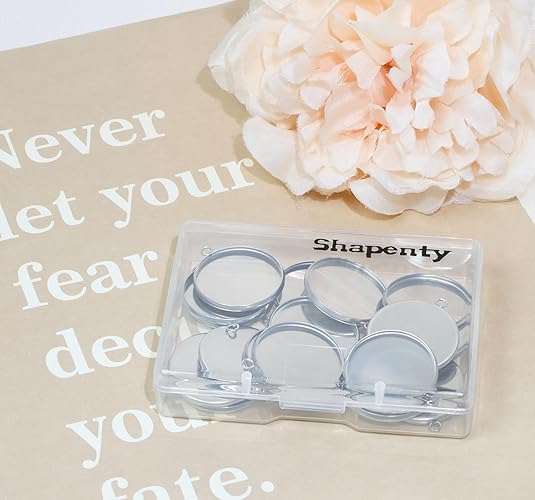 20個のステンレス鋼ラウンドベゼルブランクペンダントトレイ、 - Pendant Blank Bezel のレビューと価格