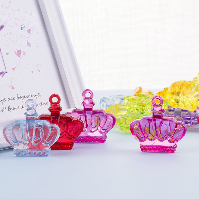 Camal 10 個混合色アクリルおもちゃクラウンプリンセス - Jewelry Making Event のレビューと価格