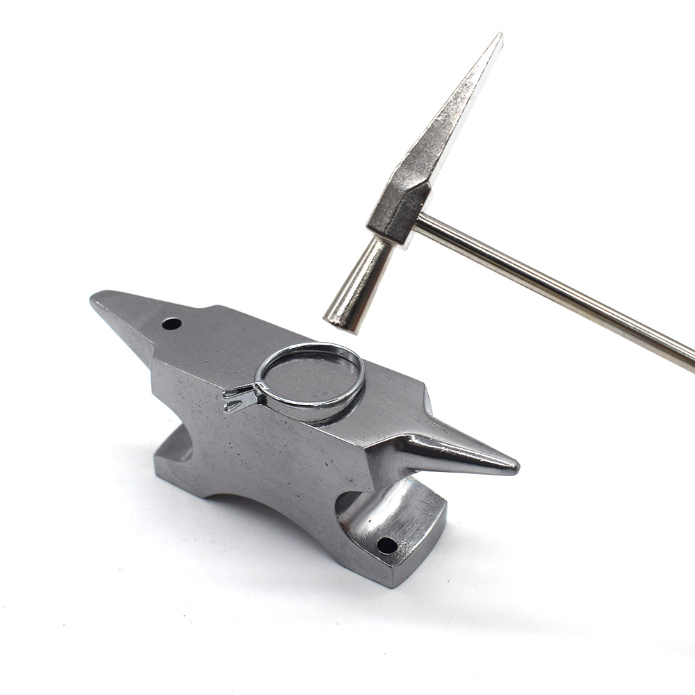ステンレス鋼マットカウホーンホーンアンビルベンチブロックジュ - Jewelry Making Anvil のレビューと価格