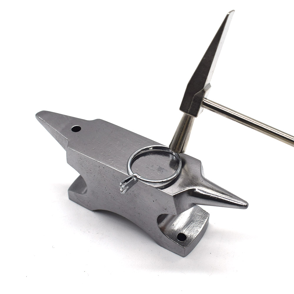 ステンレス鋼マットカウホーンホーンアンビルベンチブロックジュ - Jewelry Making Anvil のレビューと価格