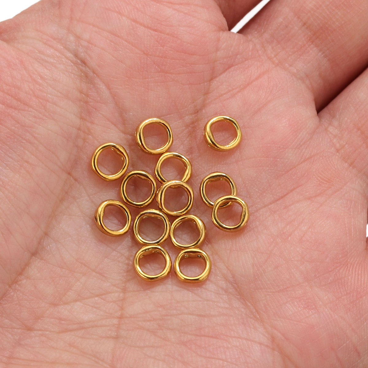 20個入り ステンレス製クラスプ エンドコネクター フック  - Jewelry Making Ideas のレビューと価格