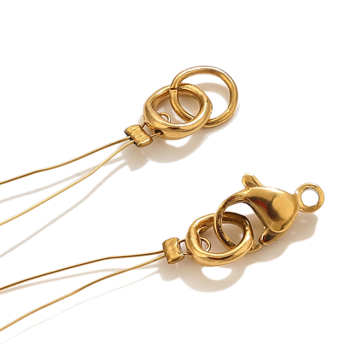 20個入り ステンレス製クラスプ エンドコネクター フック  - Jewelry Making Ideas のレビューと価格