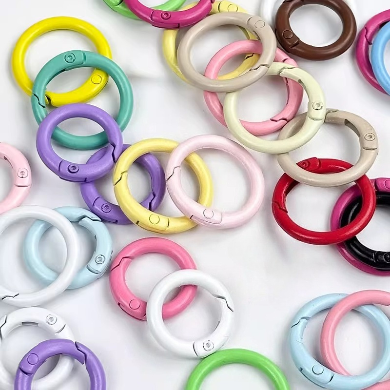 キャンディカラー亜鉛合金スプリングリング＆ジャンプリングDI - Jewelry Making Beginners のレビューと価格
