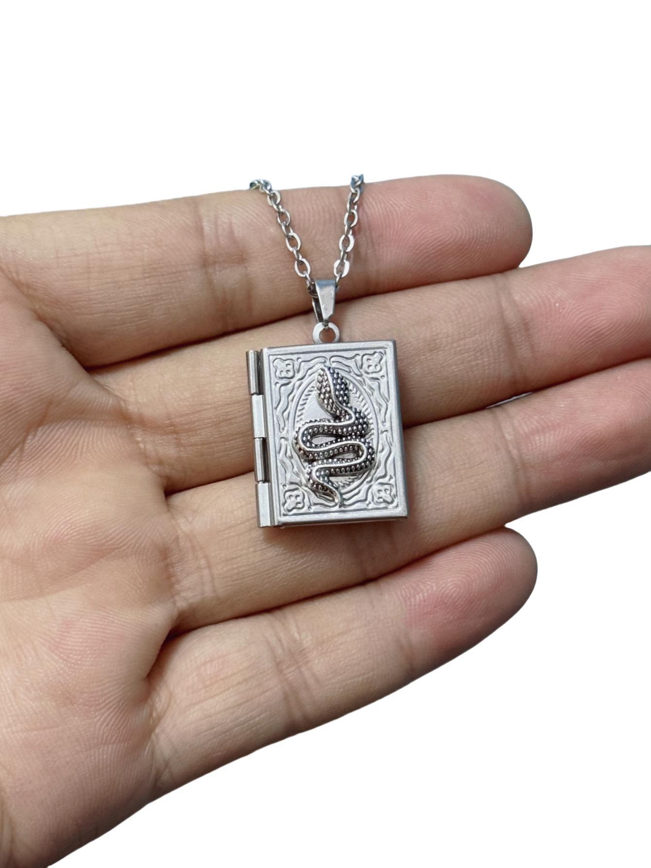 女性のためのゴシックブックネックレス,フォトボックス,チャー - Jewelry Making Journal のレビューと価格