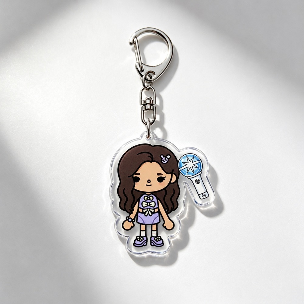 K-POP カットアイキーホルダー アクセサリー バッグチャ - Jewelry Making Ideas のレビューと価格