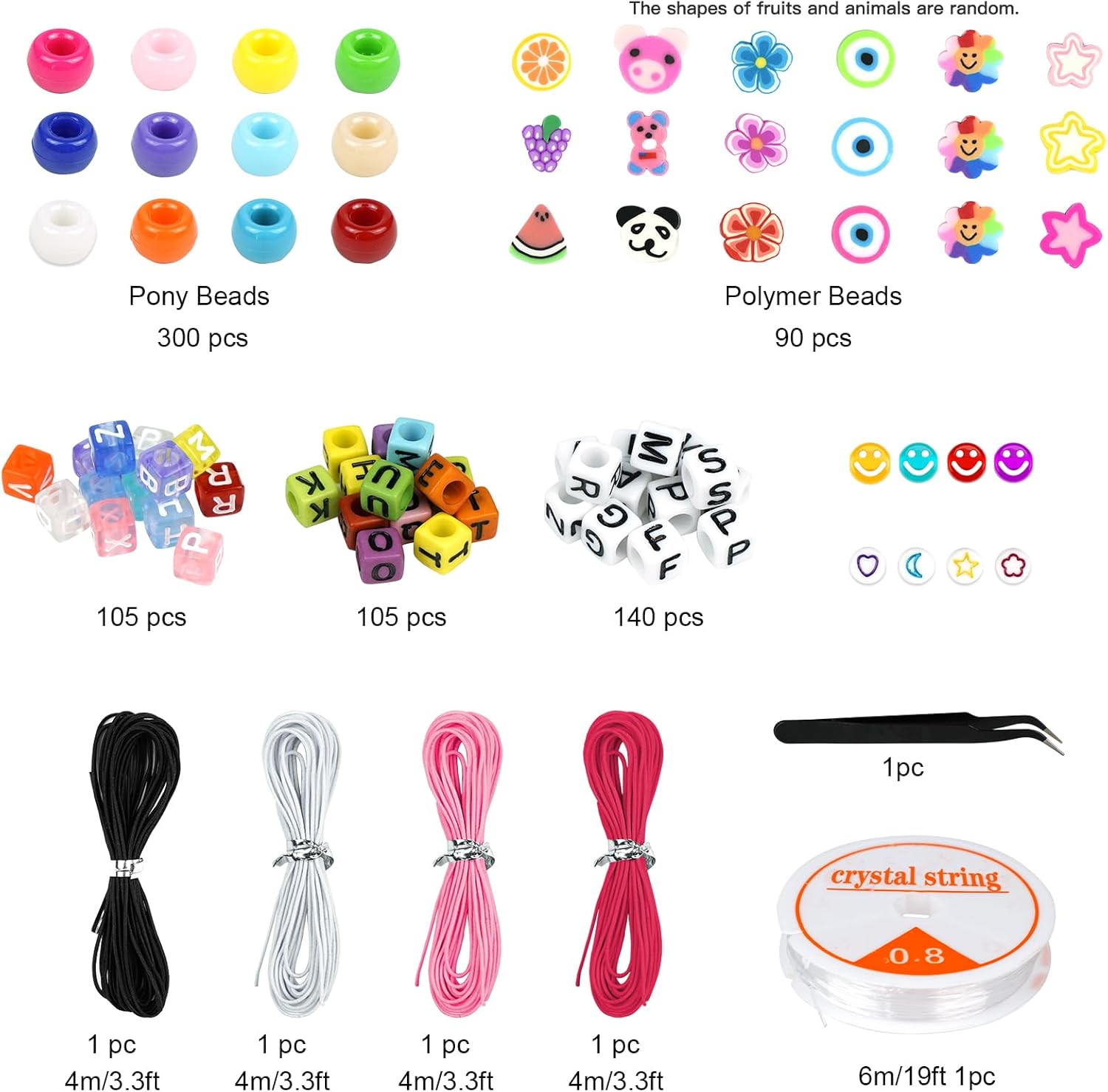 Dowsabelブレスレット作成キット、ポニーポリマークレイ - Jewelry Making Beginners のレビューと価格