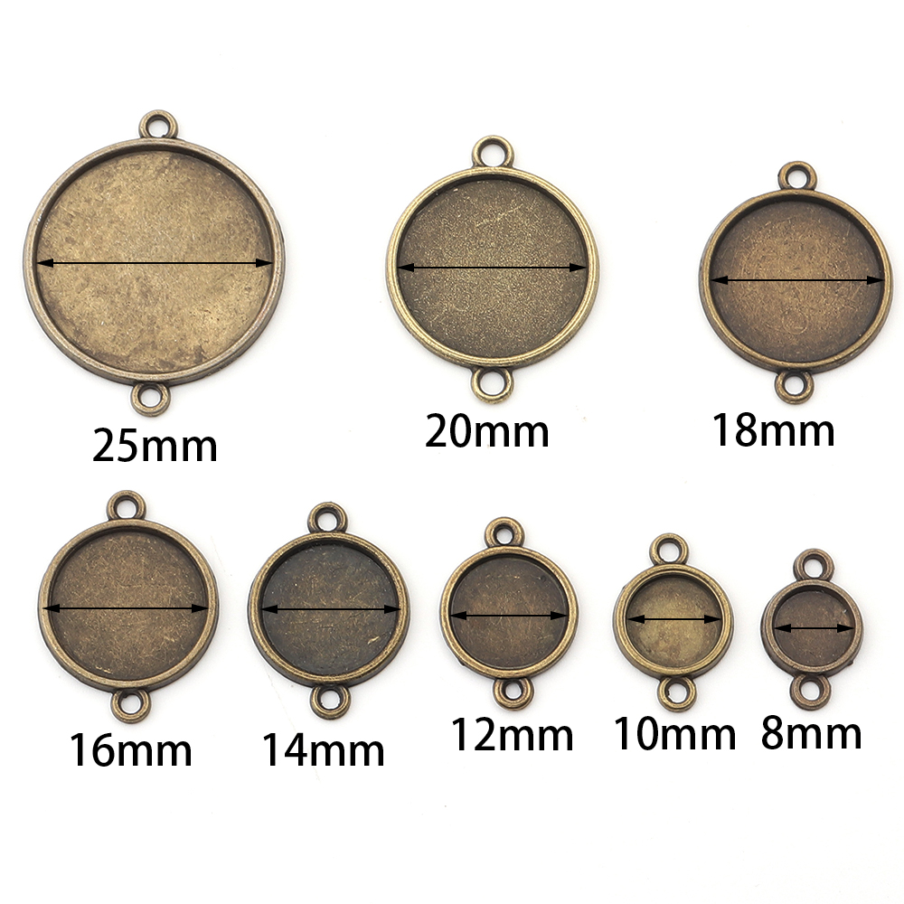 10 個 8/10/12/14/16/18/20/25 ミリ - Pendant Blank Bezel のレビューと価格