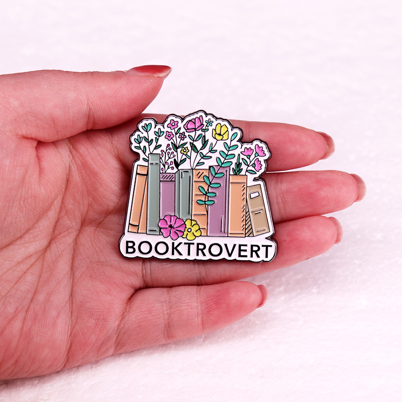 かわいいブックシリーズアルファベットエナメルピンロマンチック - Jewelry Making Journal のレビューと価格