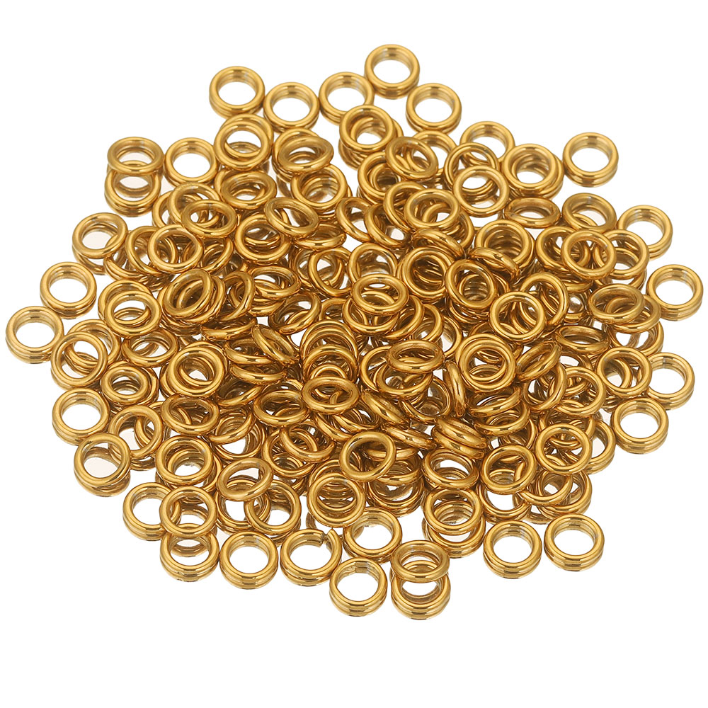 ステンレス鋼クローズドジャンプリング、スプリットリング、太い - Jewelry Making Closed Jump Rings のレビューと価格