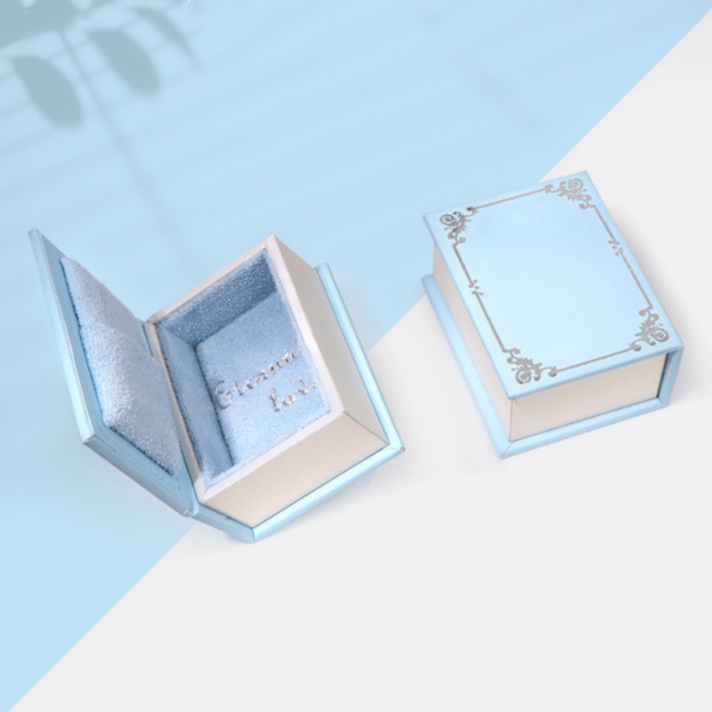 ミニクラムシェルブックリングボックス - 男性・女性向けの結 - Jewelry Making Journal のレビューと価格