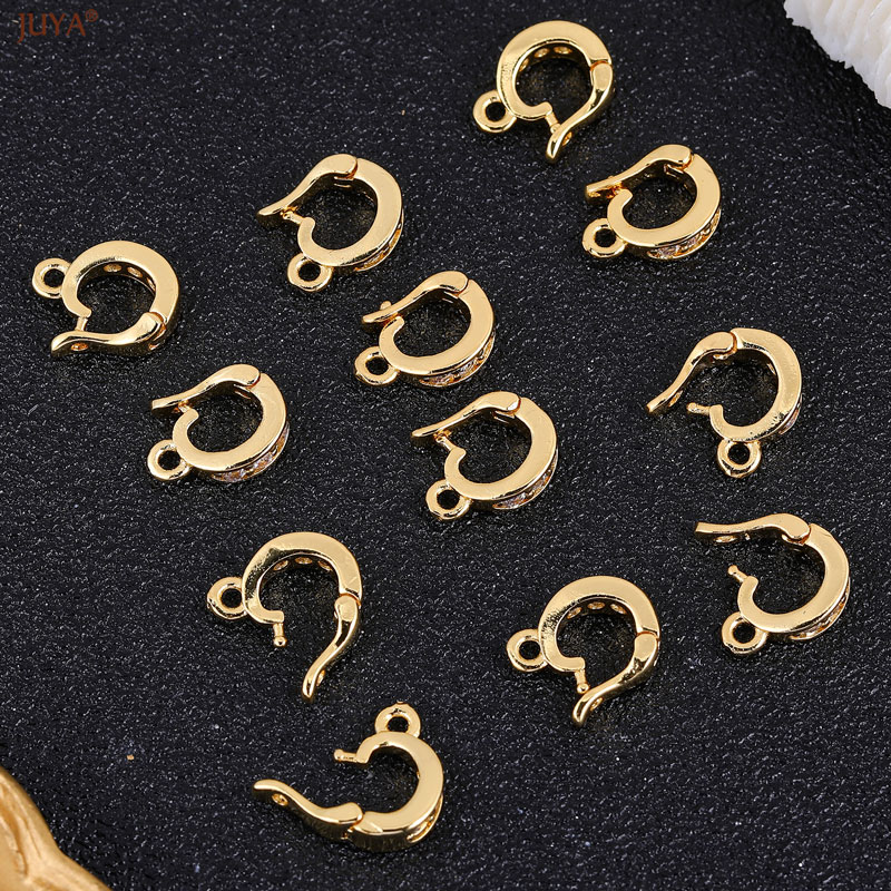 JUYA-18K金メッキと銀メッキ銅フック、留め金、DIY針 - Jewelry Making Silver のレビューと価格