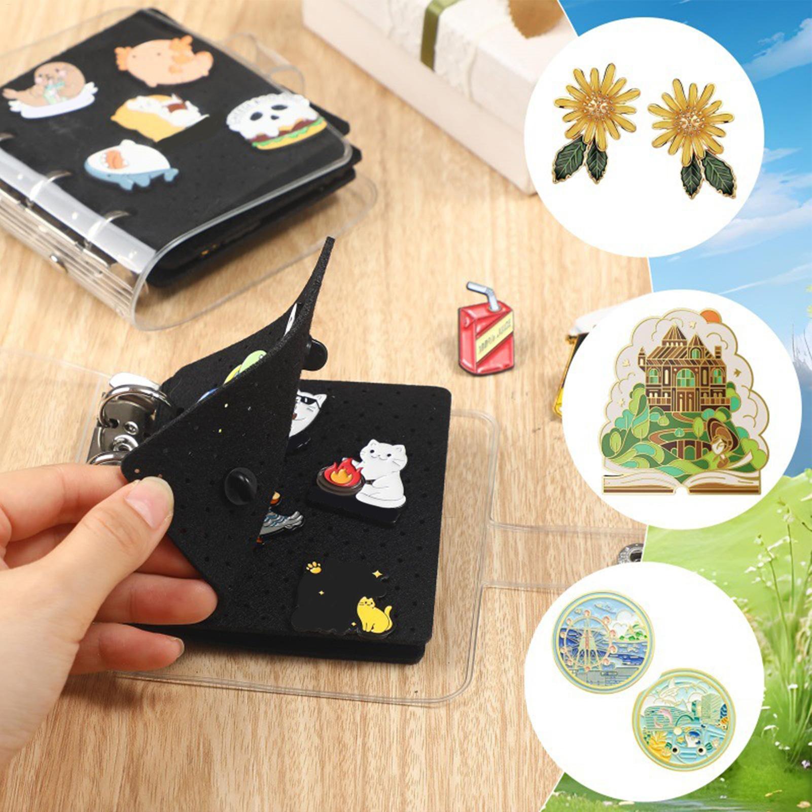 ポータブルフェルトピンブックジュエリーホルダー、リング、ネッ - Jewelry Making Journal のレビューと価格