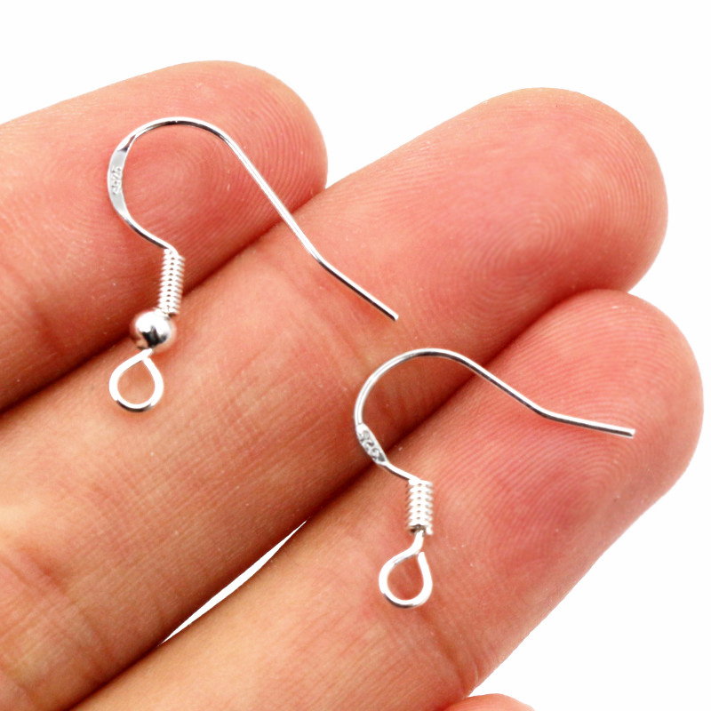 50個16mm 925スターリングシルバーメッキファインドイ - Jewelry Making Silver のレビューと価格