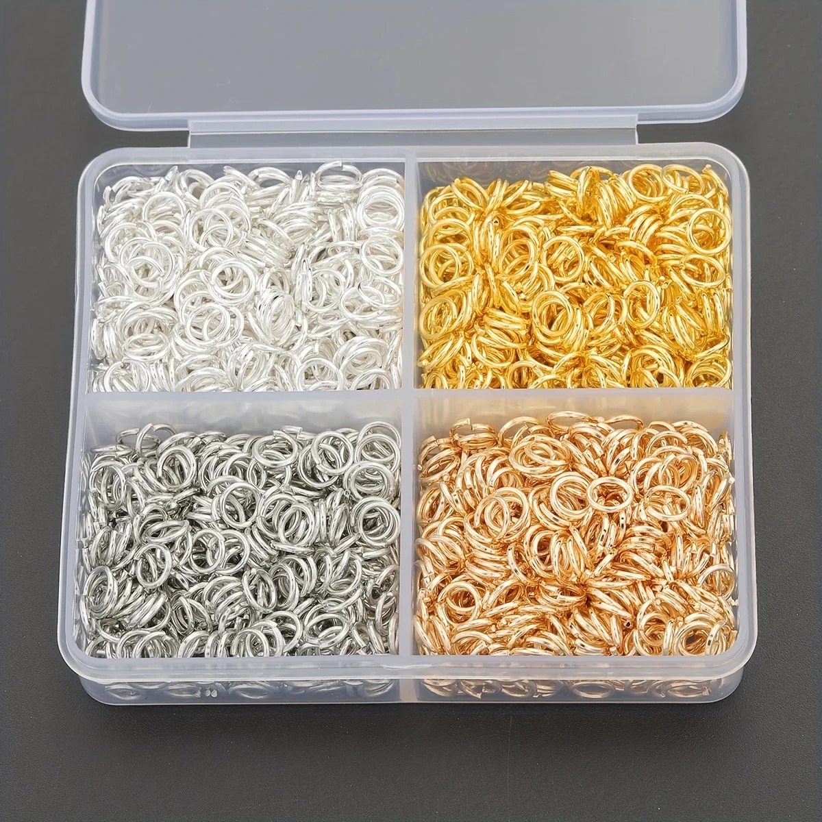 1200個 3mm オープンジャンプリング ジュエリー作成用 - Jewelry Making Closed Jump Rings のレビューと価格