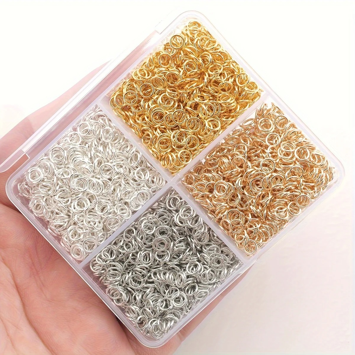 1200個 3mm オープンジャンプリング ジュエリー作成用 - Jewelry Making Closed Jump Rings のレビューと価格