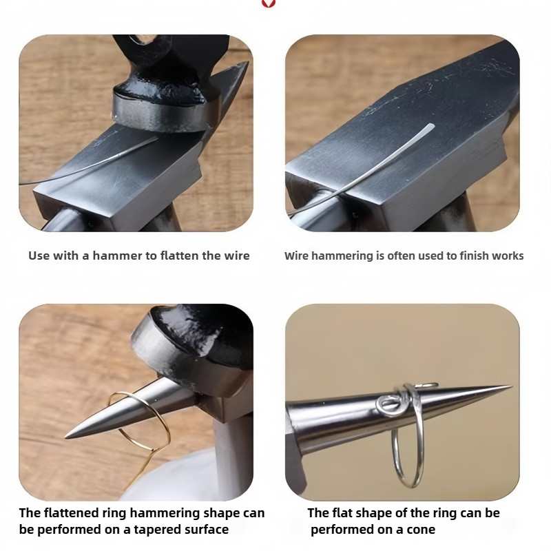 プロ用ホーンアンビルジュエリー製作ベンチブロック、金銀銅リン - Jewelry Making Anvil のレビューと価格