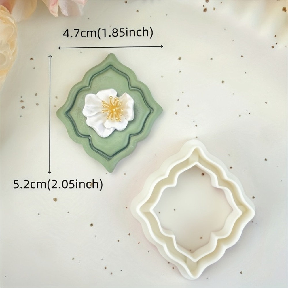 ヴィンテージフレーム型ポリマークレイカッター6個 |   イ - Jewelry Making Hand Tools のレビューと価格