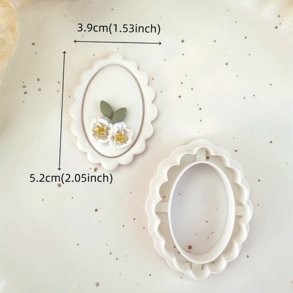 ヴィンテージフレーム型ポリマークレイカッター6個 |   イ - Jewelry Making Hand Tools のレビューと価格