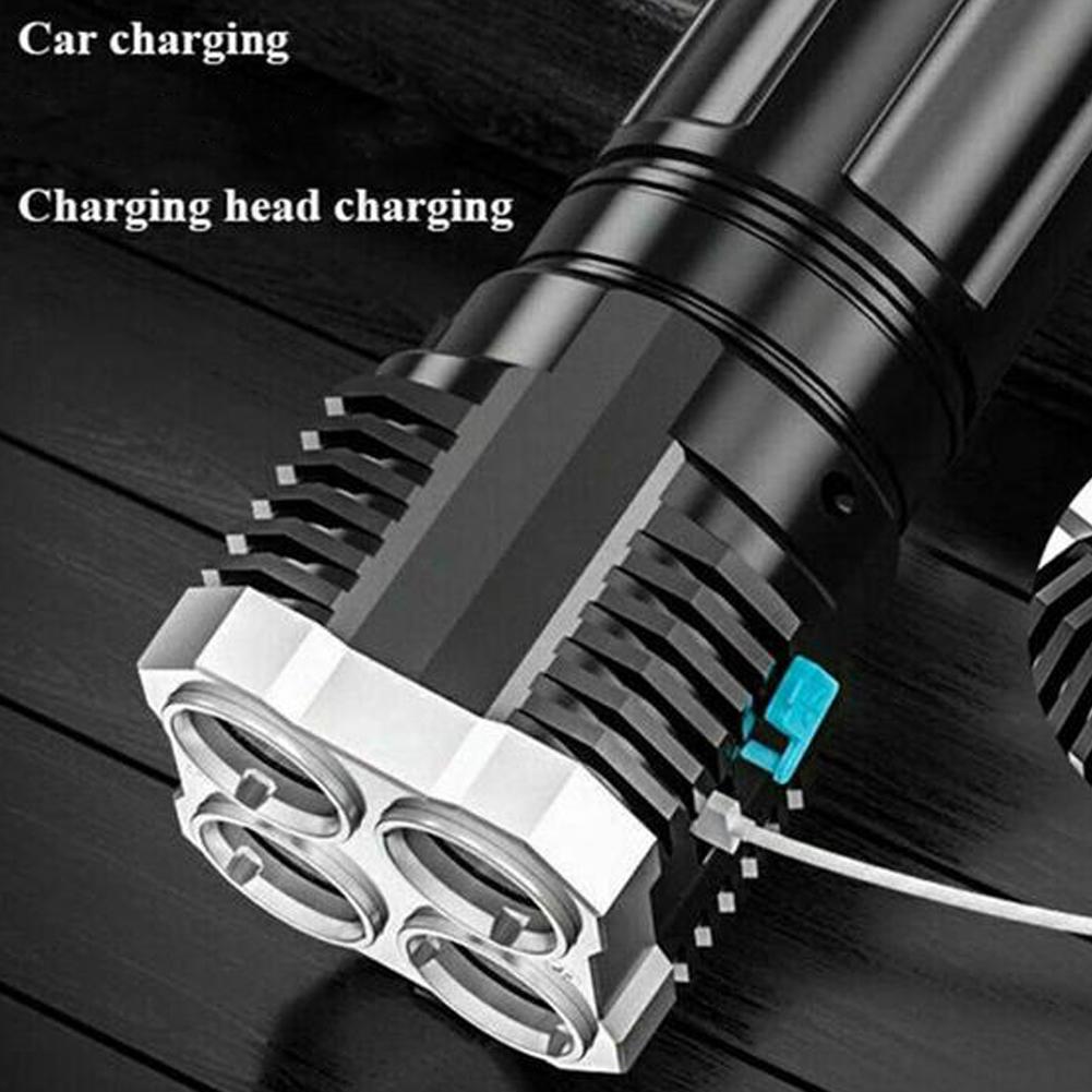 ハイパワーLED懐中電灯 キャンプ用トーチ 4つのランプビー - Jewelry Making Torch のレビューと価格