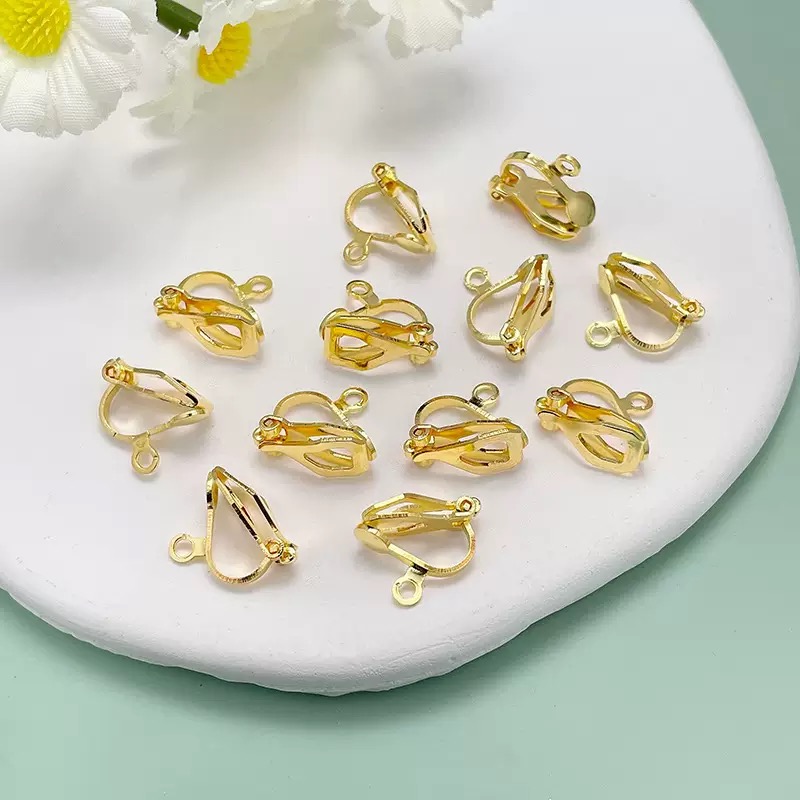 高品質低アレルギー性925シルバーメッキゴールドイヤーフック - Jewelry Making Silver のレビューと価格