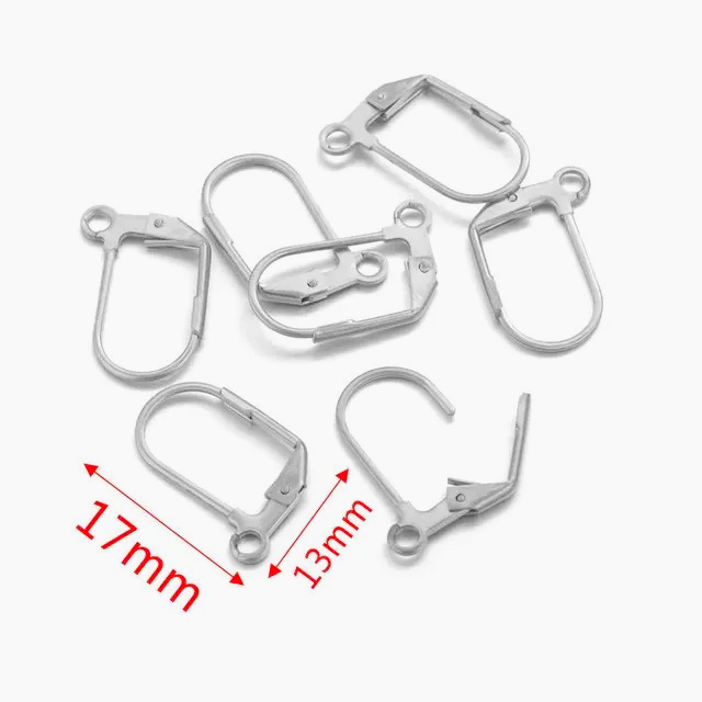 高品質低アレルギー性925シルバーメッキゴールドイヤーフック - Jewelry Making Silver のレビューと価格