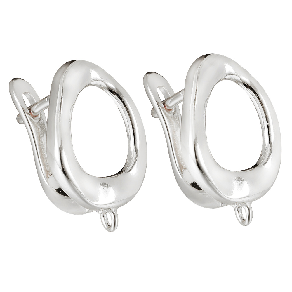Juya手作りシルバーメッキ耳ワイヤーshvenzyイヤリン - Jewelry Making Silver のレビューと価格