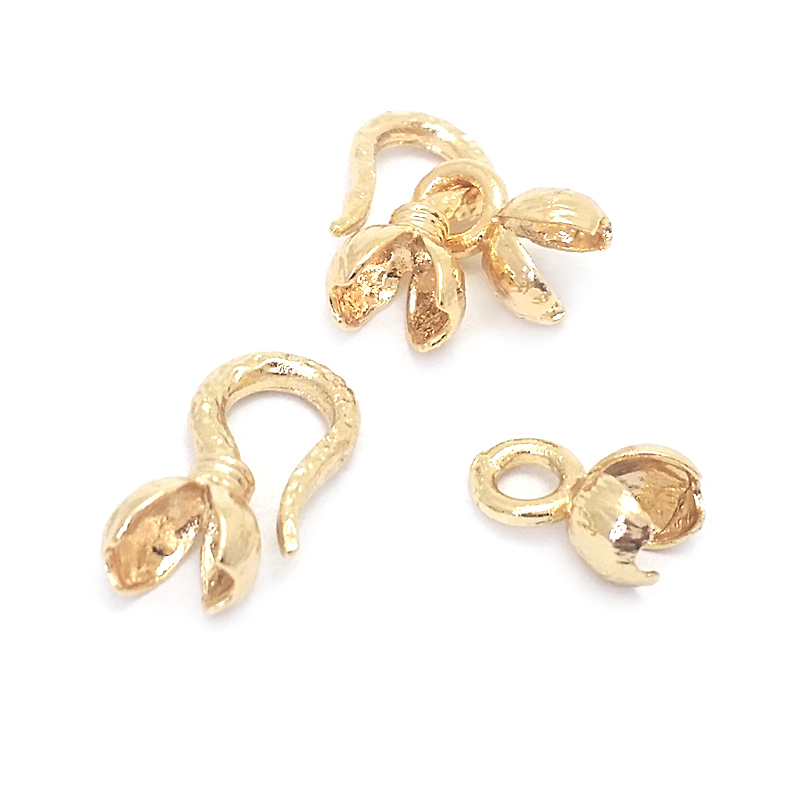 18 18k ゴールドカラーシルバーカラー真鍮ネックレスブレ - Jewelry Making Silver のレビューと価格