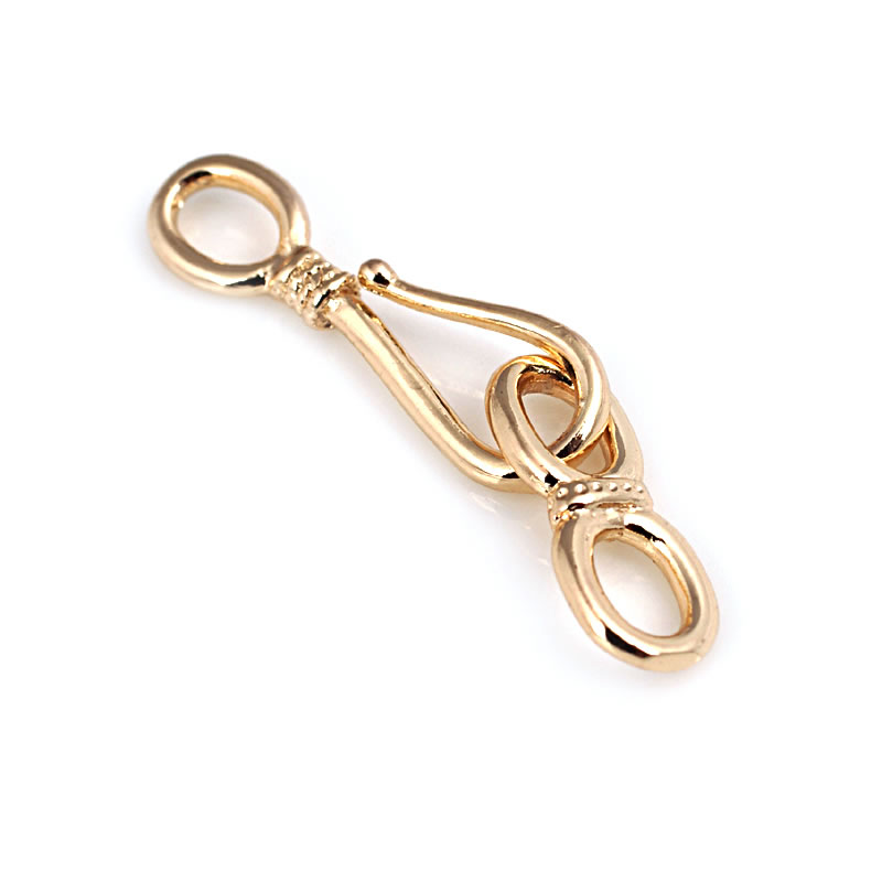 18 18k ゴールドカラーシルバーカラー真鍮ネックレスブレ - Jewelry Making Silver のレビューと価格