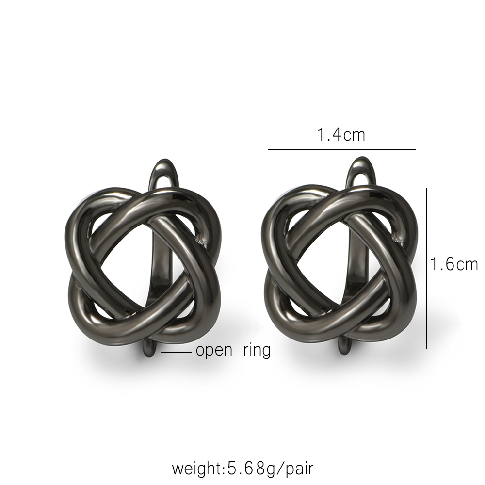 YANASI 1 ペアガンブラック真鍮イヤリングフック DI - Jewelry Making Ideas のレビューと価格