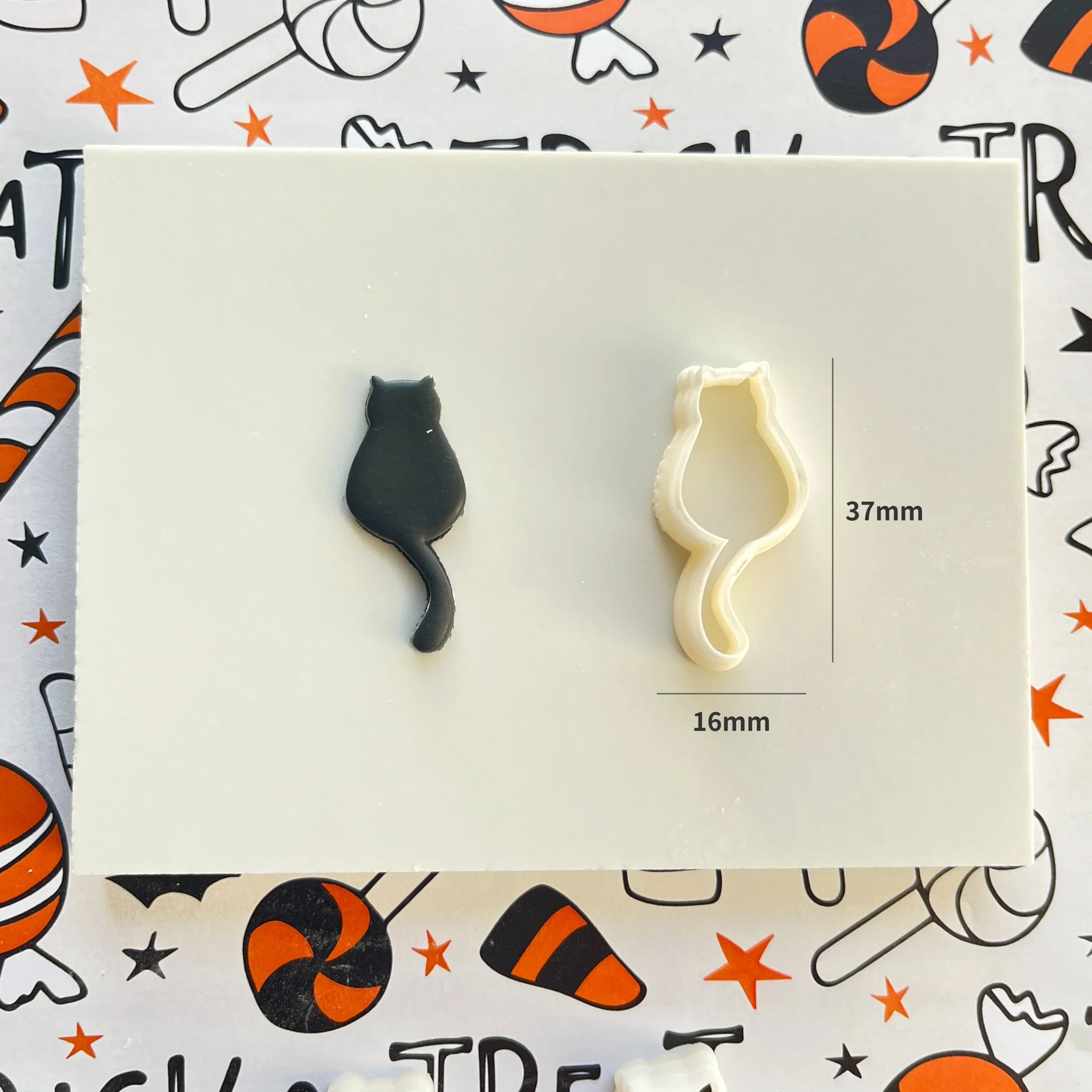 ハロウィンシリーズミニポリマークレイカッター猫/帽子/カボチ - Jewelry Making Hand Tools のレビューと価格