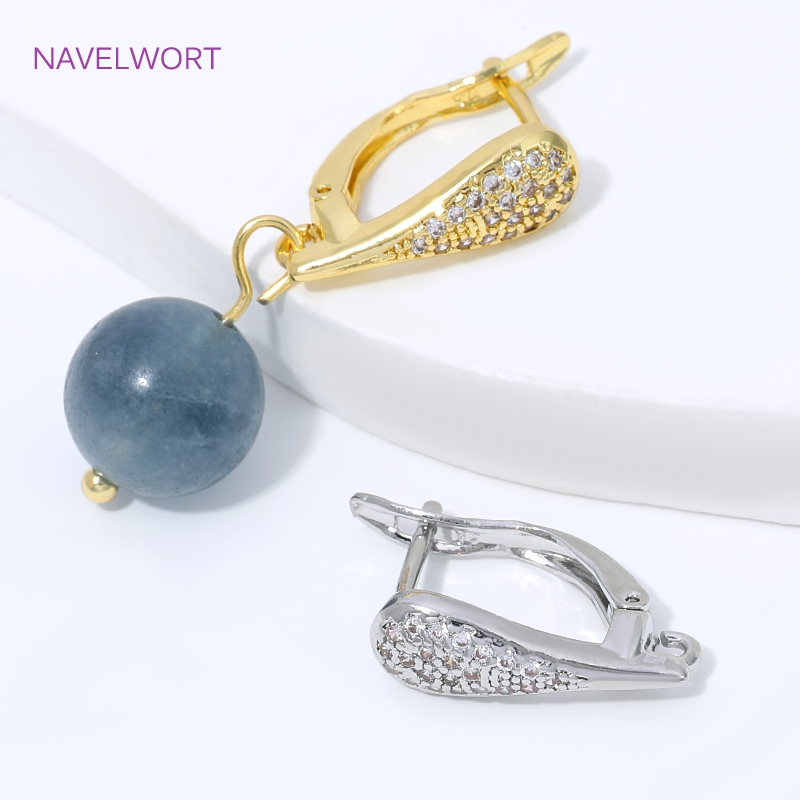 18K金メッキ扇形フラワーイヤワイヤーイヤリング金具、真鍮製 - Jewelry Making Earring Supplies のレビューと価格