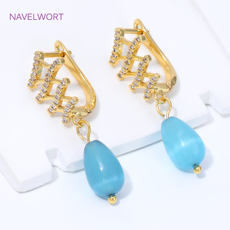 18K金メッキ扇形フラワーイヤワイヤーイヤリング金具、真鍮製 - Jewelry Making Earring Supplies のレビューと価格