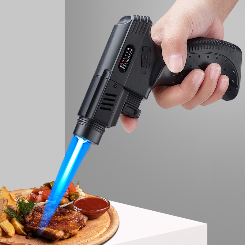 大容量エアブラシガスライター防風バーベキューキッチン調理ジェ - Jewelry Making Torch のレビューと価格