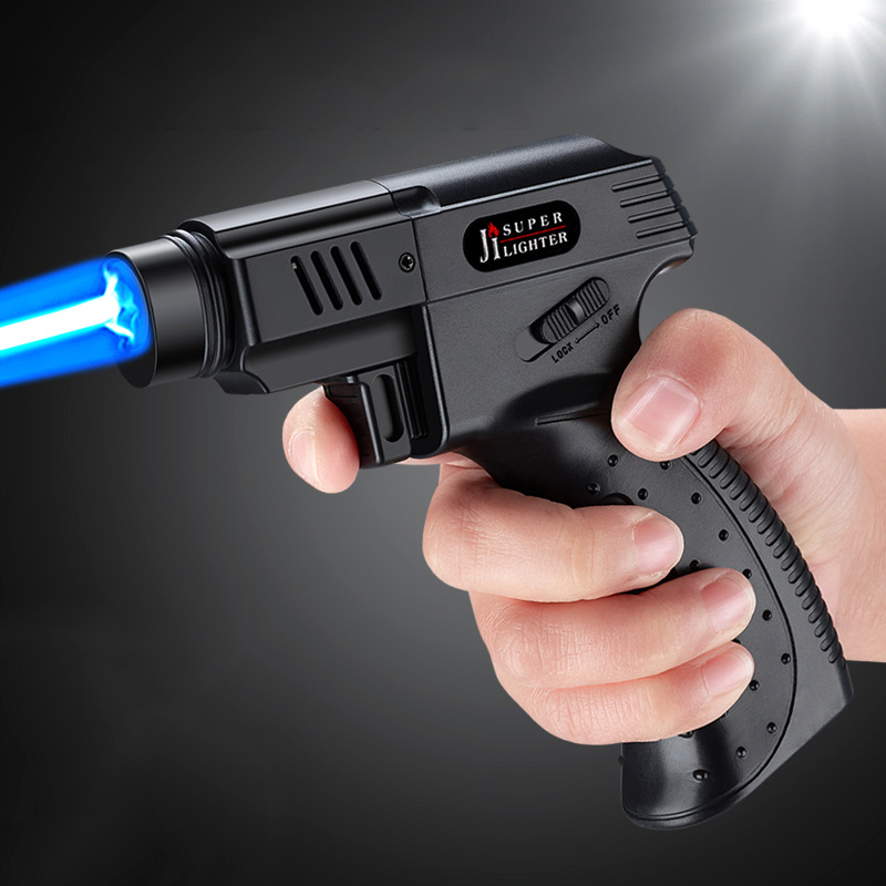 大容量エアブラシガスライター防風バーベキューキッチン調理ジェ - Jewelry Making Torch のレビューと価格