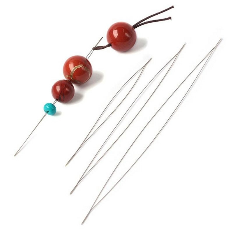 1/10個入り オープンビーズニードル DIYビーズ針 ジュ - Jewelry Making Beginners のレビューと価格
