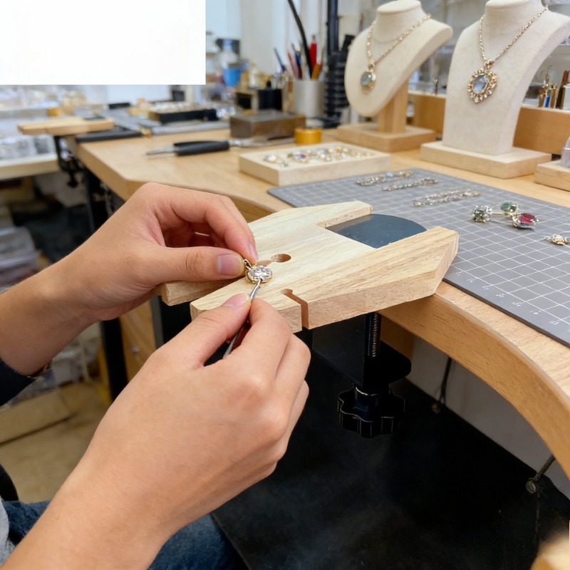 プロフェッショナルベンチピンアンビルセット（Vスロット木製ク - Jewelry Making Anvil のレビューと価格