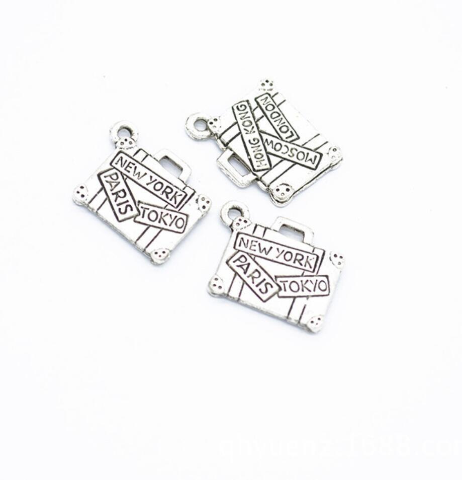 150 個チャームトラベルバッグニューヨークパリ東京 17  - Jewelry Making Tokyo のレビューと価格
