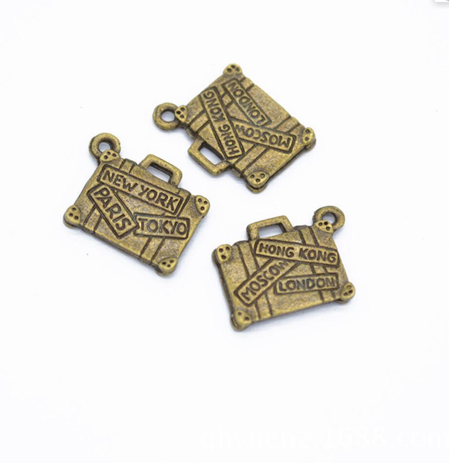 150 個チャームトラベルバッグニューヨークパリ東京 17  - Jewelry Making Tokyo のレビューと価格