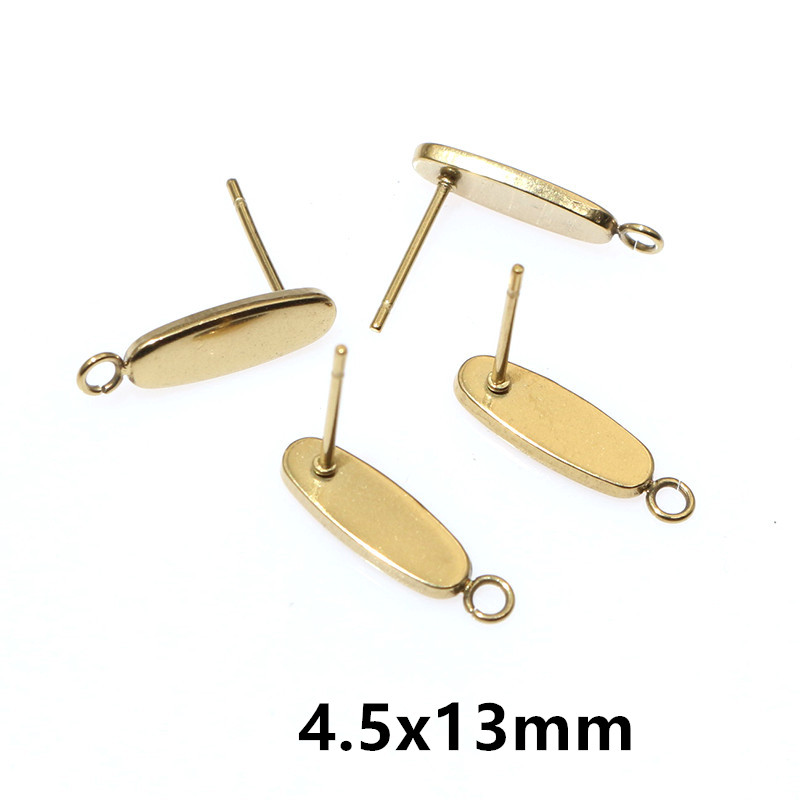 20個ステンレス鋼クラフトイヤリングスタッド幾何学的多角形イ - Jewelry Making Ideas のレビューと価格