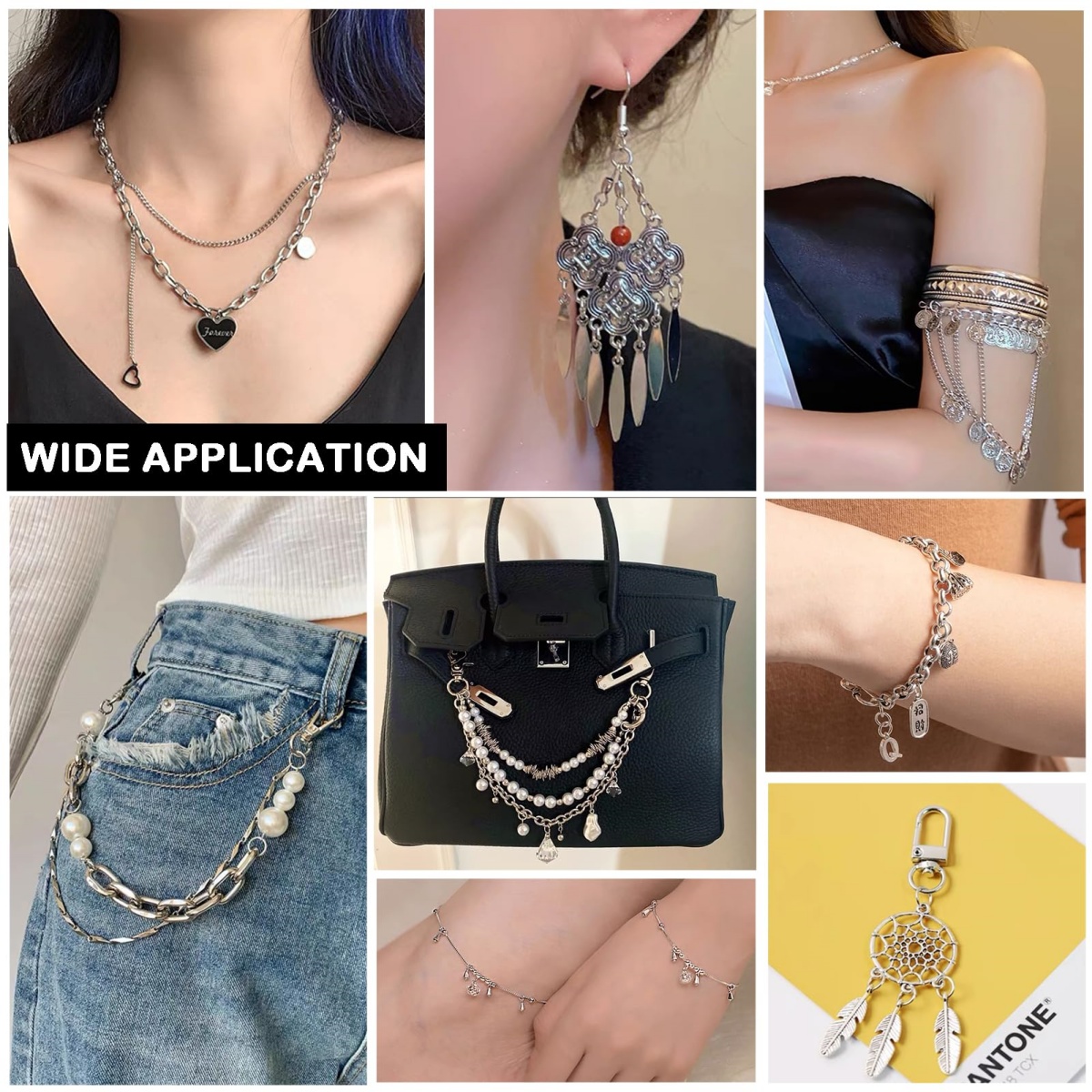 鉄製オープンジャンプリングコネクター DIYクラフトイヤリン - Jewelry Making Closed Jump Rings のレビューと価格