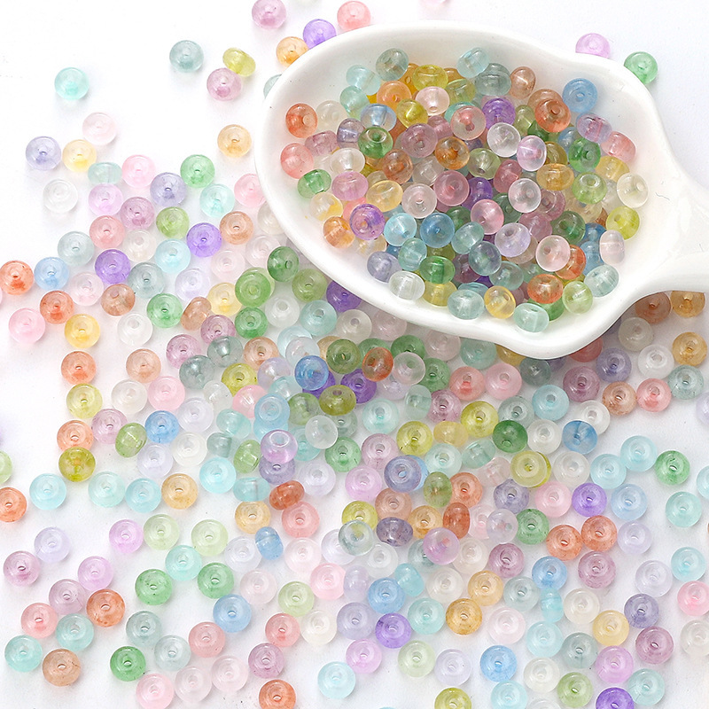 150個 カラフルガラスシードスペーサービーズ ルースタイプ - Jewelry Making Beginners のレビューと価格